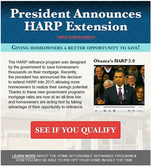 does your loan have to be with fannie mae or freddie mac for harp program